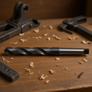 ดอกสว่านเจาะเหล็ก HSS แบบปลายตัดเกลียวพร้อมก้าน Morse Taper Shank สำหรับเจาะโลหะ ไม้ และพลาสติก - Product Image 3