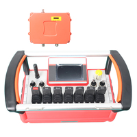 Sistema de Control Remoto por Radio Industrial Universal de 24 V con Palancas de Mando de 7 Ejes e Interruptores de Palanca para Equipos de Ingeniería
