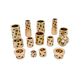 C93700 Bagues en métal CNC personnalisées Pièces de manchon de conception de bride en laiton Bronze Fer Bagues en métal CNC personnalisées de haute qualité - Product Image 1