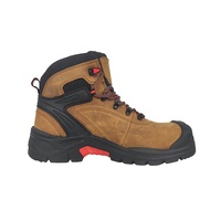 VITOSAFE Bottes de sécurité antistatiques à embout d'acier de qualité supérieure, mi-hautes, pour hommes