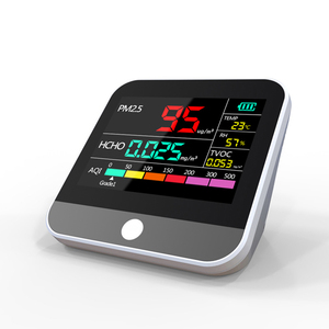 Moniteur de Qualité de l'Air Intérieur 8-en-1 Intelligent, Détecteur de PM2.5, TVOC, HCHO, AQI, Analyseur de Gaz OEM & ODM DM306B - Product Image 3