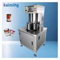Machine de scellage semi-automatique pour canettes de bière, boissons, canettes en aluminium, soda, jus, boissons, plastique, verre avec système sous vide