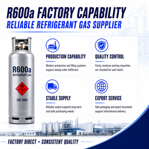 <span class=keywords><strong>Gas</strong></span> Refrigerante Industrial R600a Isobutano CAS 75-28-5 para Sistemas <span class=keywords><strong>de</strong></span> Refrigeración y Aplicaciones <span class=keywords><strong>de</strong></span> Enfriamiento, Suministro Confiable - Product Image 6