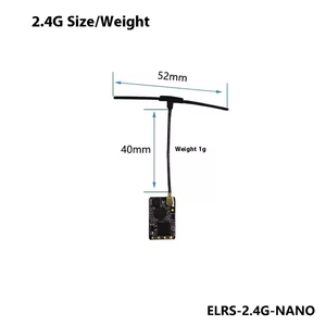Receptor Metálico de Código Abierto Bayckrc Elrs 915MHz/2.4GHz Nano para Drones de Ala Fija, 100Mw, Accesorios para Drones RC FPV - Product Image 4