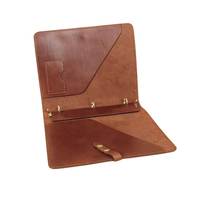 Porte-documents en cuir de Guangzhou pour présentations, organisateur de documents, porte-documents cadeau