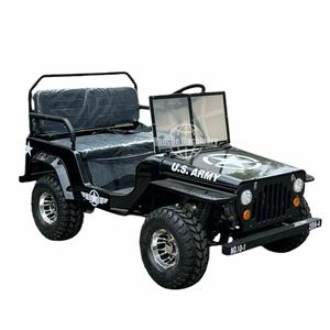 Jeep Willys Clásico para Niños, Biplaza, Gas/GLP, Transmisión Automática, Certificado CE, 150-250hp, Batería de Plomo-Ácido - Product Image 1