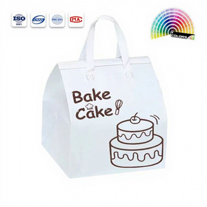 Bolsa Térmica Reutilizable al por Mayor, Personalizada, de Tela No Tejida, Aislante, Impermeable, de Gran Capacidad para Alimentos - Product Image 1