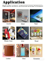 Impresora UV A4 Eizoulyn, la Más Económica, Todo en Uno, la Mejor, con Software Gratuito para Imprimir en Color, para Cubiertas de Móviles, Fotos Pequeñas, Ep L800 L805 Flexo