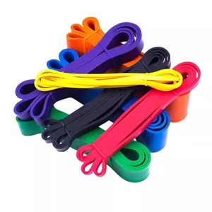 Bande de Résistance TPE Élastique pour Fitness, Bande de Yoga à Résistance Variable, Aide aux Tractions, Bandes d'Exercice Très Élastiques - Product Image 1