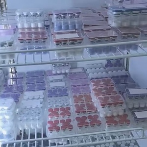 Poudre AHK-CU à 99 % de pureté, prix usine, poudre lyophilisée AHK-CU de qualité cosmétique, CAS 682809-81-0, matière première cosmétique, faible MOQ - Product Image 3