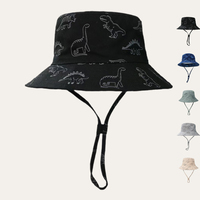 Summer Outdoor Baby Upf 50 Protection UV Summer Sun Wide Brim Kids Children Boy Safari Fishing Surf Fisherman Sun Bucket Hat