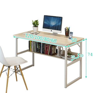 Escritorio de computadora Mesa pequeña simple, Dormitorio Hogar Escritorio económico moderno - Product Image 1