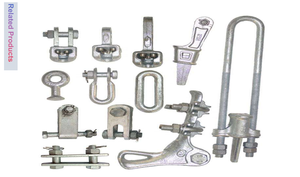 Serre-câble de type boulonné série NLL pour accessoires de quincaillerie de lignes aériennes - Product Image 6