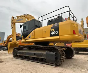 Komatsu Pc400 굴삭기 사용 일본 원래 40 톤 고마츠 pc400-8 pc400-8r 굴삭기 대형 크롤러 굴착기