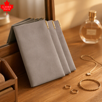 Laire Deluxe PU Custom Spring-closing Minimalist Chic Snap Packet Detachable Wristband Small Accessories Storage Bag