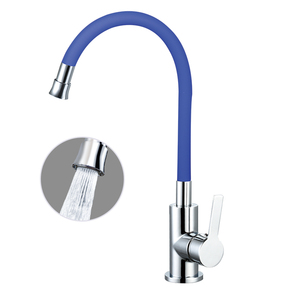 Cina silicone Bianco becco flessibile tubo <span class=keywords><strong>rubinetti</strong></span> della <span class=keywords><strong>cucina</strong></span> con spruzzatore - Product Image 3