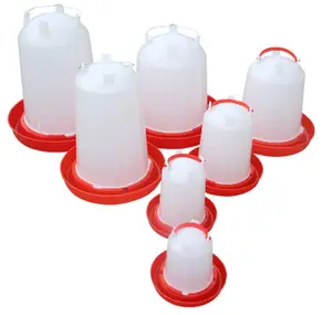 Automatic Plastic chicken pigeon Poultry Feeders and Drinkers/ Chicken Feeders and Waterer drinker bowl tank