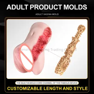 3D Lifelike Soft Butt Vagina Anal Sex Pleasure Parts Molds For Sex Toys Male Masturbator