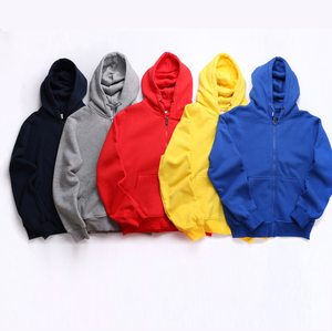 Nouveau sweat à capuche unisexe personnalisable avec fermeture éclair, en polaire 100% <span class=keywords><strong>polyester</strong></span> 230g, anti-rétrécissement, couleur unie, taille XL, idéal pour les loisirs - Product Image 3