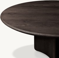 Ensemble de table à manger ronde moderne en chêne européen massif 4 places, ensemble de chaises de salle à manger de luxe sur mesure