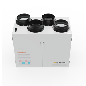 <span class=keywords><strong>VMC</strong></span> Double Flux Paroi Verticale Type 500m3/h 294CFM ERV Ventilateur Flexible Économie d'Energie avec Contrôle App Tuya - Product Image 3