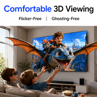 Écran polarisé 3D passif Bestar LED avec profondeur immersive de qualité cinéma, sans scintillement pour système cinéma RealD 3D 4D XD
