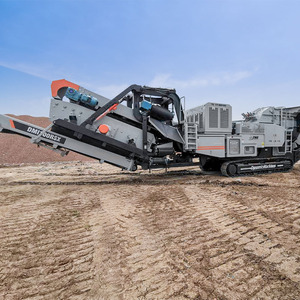 Thượng Hải dongmeng theo dõi di động máy nghiền tác động cho bê tông xử lý chất thải di động tác động trạm nghiền cho đá vôi - Product Image 6