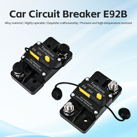 Interruptor de circuito de CC de 12/48 V, 50-300 A, con reinicio manual, protector de batería, inversor automotriz, cabrestante, portafusibles de audio