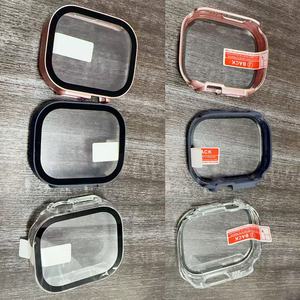 Custodia Protettiva Trasparente all'Ingrosso per <span class=keywords><strong>Apple</strong></span> <span class=keywords><strong>Watch</strong></span> <span class=keywords><strong>Ultra</strong></span> 2 con Protezione Schermo in Vetro Temperato per Smartwatch IWatch <span class=keywords><strong>Ultra</strong></span> 3 - Product Image 3