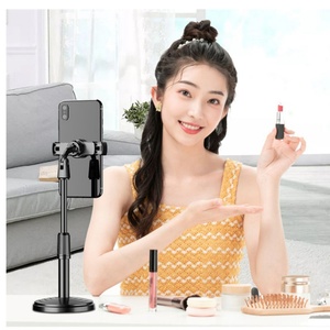 Soporte para Teléfono Móvil de Escritorio 2025, Rotación de 360 Grados para Transmisión en Vivo, Grabación de Video, Base Redonda para Smartphone, Soporte para Youtube - Product Image 4