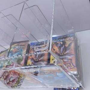 6-Khe Cắm Hiện Đại Thân Thiện Với Môi Booster Gói Hiển Thị Trường Hợp Đối Với Yugioh Pokemon Tcg Thẻ Acrylic Dispenser Chủ Cho Thương mại Cửa Hàng Trò Chơi - Product Image 2