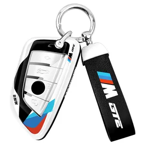 Housse de protection pour porte-clés de voiture pour BMW 3 5 7 X3 X5 X6 X7 M3