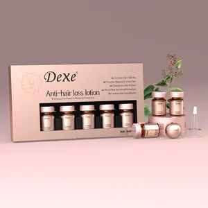 Offre Spéciale nouvelle arrivée Dexe Genèse spa ampoules sérum huile boîte pour la croissance des cheveux perte de cheveux cheveux automne 6ml * 10