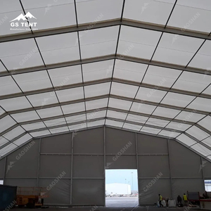 Chống nổ công nghiệp lều tạm thời nhà kho hội thảo cấu trúc rõ ràng span đa giác Vải lều - Product Image 3