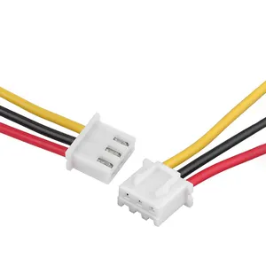 LT Grosir Kustom XH2.5 3PIN Memanfaatkan Kabel JST Pitch 2.5 Konektor Kawat Memanfaatkan Kabel 24AWG