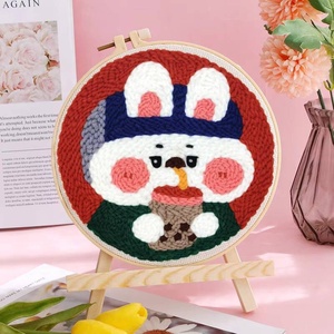 XIXI Holiday Handmade Cotton Flower Embroidery Material Pack for Christmas Halloween or Parties - Product Image 3