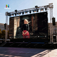 Mur LED d'extérieur P3.91 pour location, grand panneau LED 4K étanche HDR10+ pour scène de mariage, toile de fond et stand d'exposition