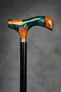 Bastón de Resina y Madera Diseñado para una Movilidad Diaria Cómoda, Ofrece un Soporte Fuerte y un Aspecto Elegante - Product Image 5