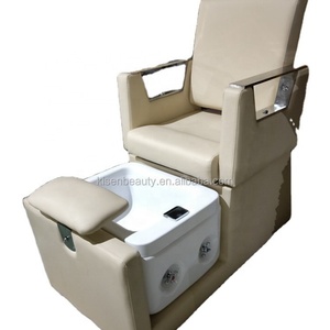 Kisen 2025 New Acrylic Base Luxurious Massage Pedicure Chair Used Foot Spa Massage Chair for Manicure and Pedicure - Product Image 1