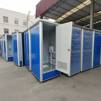 Nouvelle conception installation rapide armoire de douche salle de bain bien conçue douche combinaison douche WC toilettes cabine toilettes portables