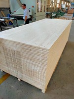 Wood Cross Laminated Timber (clt) Building Board E0 Glue for House