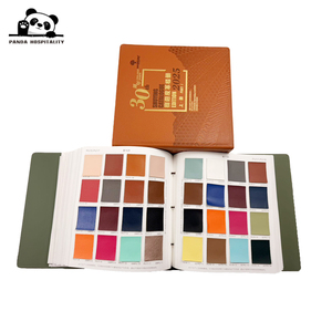 Set di Campioni di Colori in Pelle Direttamente dalla Fabbrica, Personalizzabile con Logo e Dimensioni per Hotel e Ristoranti - Product Image 4