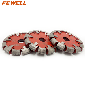 Lame de scie circulaire diamantée à rainures en V de 115 mm pour chauffage par le sol, épaisseur 15 mm, pour la découpe de béton dur et de ciment - Product Image 4