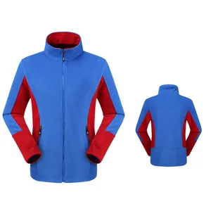 OEM индивидуальный логотип анти-пилинг флисовый чехол утолщенный двухцветный технический микро Мужской флисовый пиджак