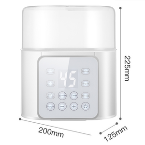 Горячая новинка: Умный подогреватель для детских бутылочек с двумя отделениями, сенсорным экраном и функцией стерилизации 2-в-1 - Product Image 5