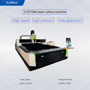 เครื่องตัดไฟเบอร์เลเซอร์ CNC อัตโนมัติ ขนาด 1500x3000 มม. สำหรับตัดแผ่นโลหะ พร้อมระบบควบคุม Cypcut 3 แกน ให้ผลผลิตสูง - Product Image 1