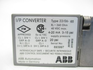 Convertidor de Señal de Entrada/Salida TEIP11-PS Serie TEIP 40VDC 3-15PSI PLC 22/06-65 - Product Image 4