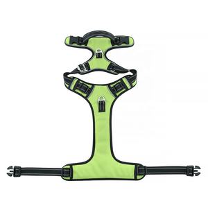 เสื้อสายรัดสัตว์เลี้ยง3เมตรสะท้อนแสง,เสื้อกั๊กแบบไม่มีสายดึงสำหรับสุนัขมีด้ามจับและแผ่นตาข่ายเนื้อนุ่ม - Product Image 3