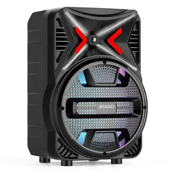 Mba 8 Inch Musicales Loa KO Karaoke Âm Thanh Chuyên Nghiệp Loa Không Dây Di Động Hoạt Động <span class=keywords><strong>Stereo</strong></span> Di Động Loa Di Động - Product Image 4