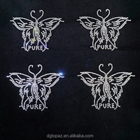 Aigle doré avec des ailes, transfert thermocollant à paillettes, strass, design d'aigle